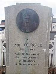 Stèle Louis Couroyer - Flamanville